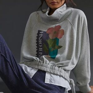 ANTHROPOLOGIE X DAILY PRACTICE Cowl Neck Sweater, Size S